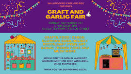 Wallingford Craft and Garlic Fest- Labor Day Weekend