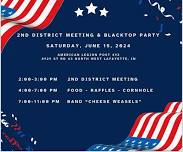 Homecoming Blacktop Party for 2nd Dist Commander Wable