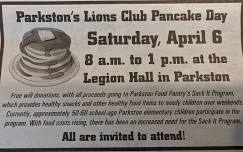 Lions Club Pancake Feed