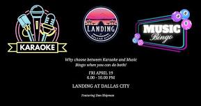  Music Bingo & Karaoke Smash-Up at The Landing! 