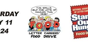 US Letter Carrier's Saturday Food Drive