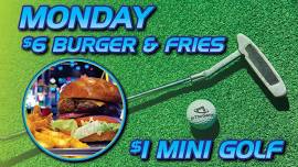 Monday BFF: $6 Burgers & Fries, $1 Fun!