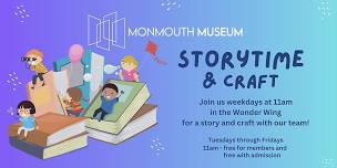 WONDER WING STORYTIME Monmouth Museum