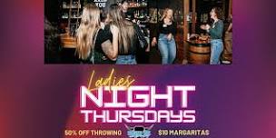 Discount Days **THURSDAY**  Ladies Night: 1/2 Off Play!