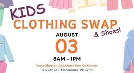 Kids Clothing Swap hosted by Dunn County Playgroup