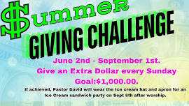 Summer Giving  Challenge