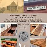 Wood Co. Craftsman Pop-Up Furniture Sale