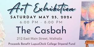 Art Exhibit At The Casbah for Lupus Awareness