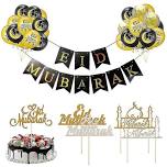 Eid Mubarak Balloons Ramadan Festival Decoration Dinner Party Decoration