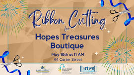 Hopes Treasures Boutique Ribbon Cutting