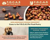 FOCAS Rescue Pet Food Pantry