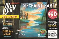 Paint & Sip! @ Norfork Brewing Company