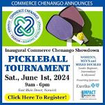 The Inaugural Commerce Chenango Showdown Pickleball Tournament