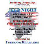 Austinburg Country Days & Freedom Krawlers JEEP NIGHT!!