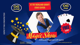 FREE Magic Show by Jeff Quinn - Summer Reading Program Kickoff!