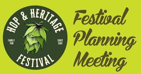 Hop & Heritage Festival Planning Meeting