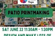 Patio Printmaking