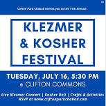 11TH ANNUAL KLEZMER & KOSHER FESTIVAL