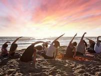 Beach Workout and yoga