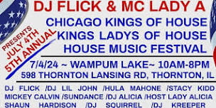 The 2024 5Th Annual  Chicago Kings of House and Ladies Kings of House House Music Festival