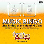 MUSIC BINGO @ Jennie's Boxcar (East Moline, IL) / 2nd Friday of the Month @ 7pm