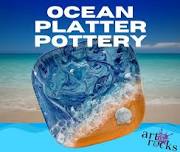 Ocean Platter Pottery Painting Night – LEOMINSTER