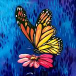 Paint Nite: Majestic Monarch Butterfly