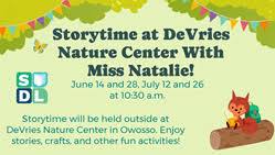 Summer Storytime with Miss Natalie