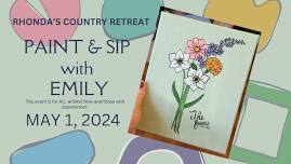 Paint & Sip with Emily