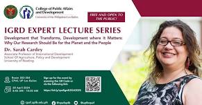 IGRD Expert Lecture Series