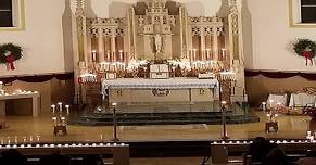 6:30 AM Latin Mass, 8:00 AM English Mass