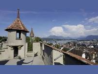 Lucerne's fortification - The Musegg Wall