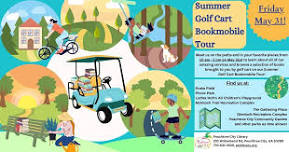 Outreach Day: Golf Cart Bookmobile