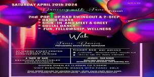 2nd POP - UP R&B Swingout & 2-Step *Dance Class *Social Dancing  and *A Taste of Nate's