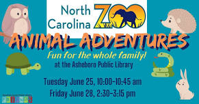 Animal Adventures with the NC Zoo