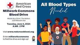 Millwork Commons Blood Drive