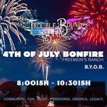 4th of July Bonfire & Fireworks