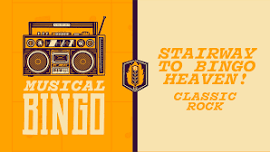 Stairway to Bingo Heaven! - Classic Rock - Musical Bingo at FHK&T — Fire Hall Kitchen & Tap