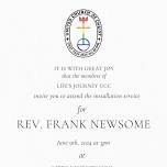 Rev. Frank Newsome's Installation Service