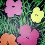 Warhol Wal Flowers