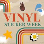 Vinyl Sticker Decoration Week