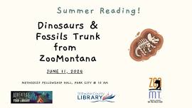 Dinosaurs & Fossils Trunk from ZooMontana - Park City