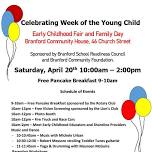 Week of the Young Child - Early Childhood Fair and Family Day