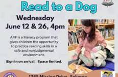 Read to a Dog: ARF! at Solvang Library