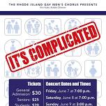 Rhode Island Gay Men’s Chorus Presents ‘It’s Complicated’