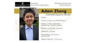 Adam Zheng - Licentiate Diploma Piano Recital