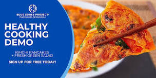 How to Make Kimchi Pancakes with Blue Zones Project Parkland-Spanaway