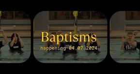 Baptism Sunday