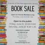 Narragansett Library Book Sale