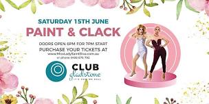 Drag Paint, Sip and Clack - Club Gladstone